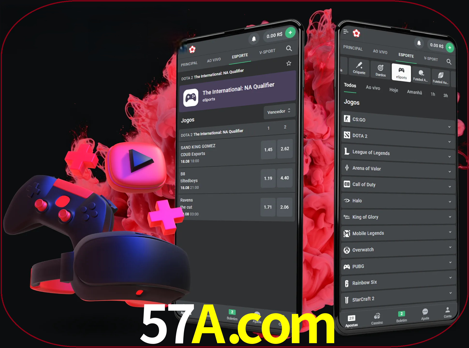 Para ter a aplicação móvel 57a no seu smartphone, basta descarregar o ficheiro apk e seguir as instruções.