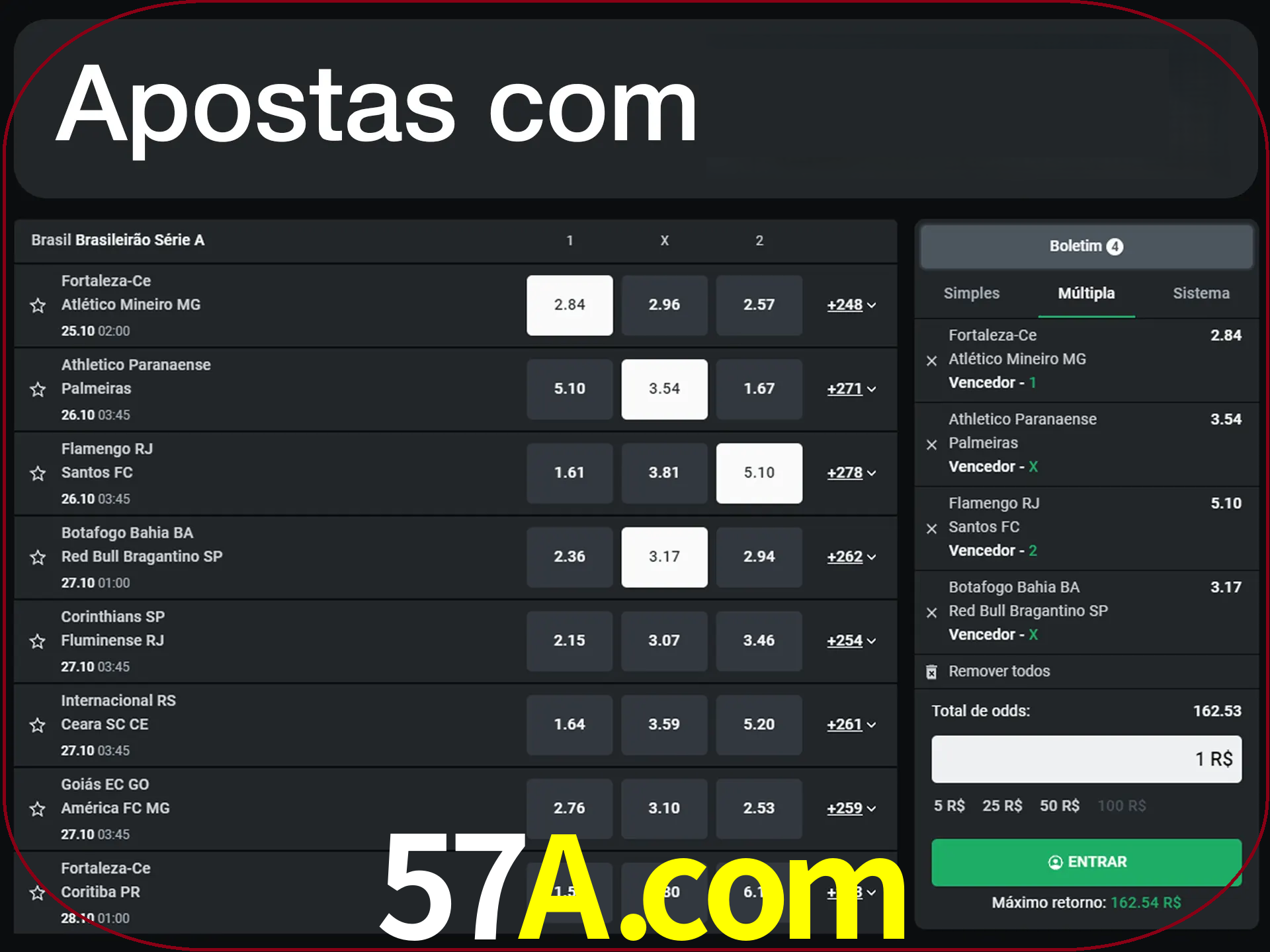 Aposte em vários diciplines com LeonBet.