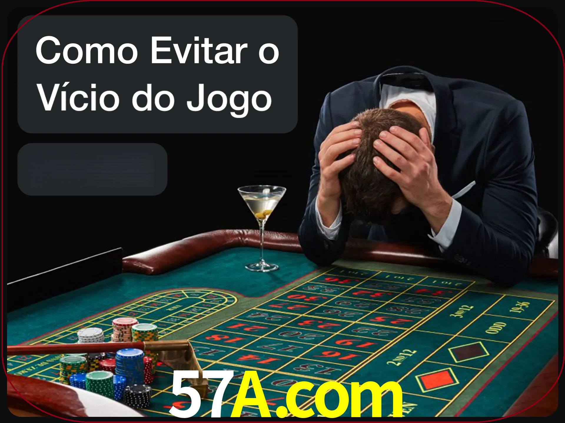 Você é responsável por cada uma de suas apostas.